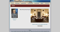 Desktop Screenshot of oksenate.gov